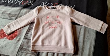 Pull tête de chat In Extenso 36 mois