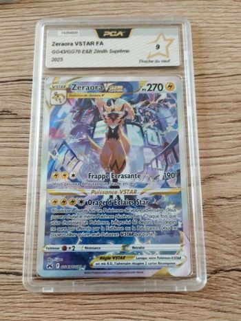 Carte pokémon Zeraora vstar fa gg43 Zenith suprême