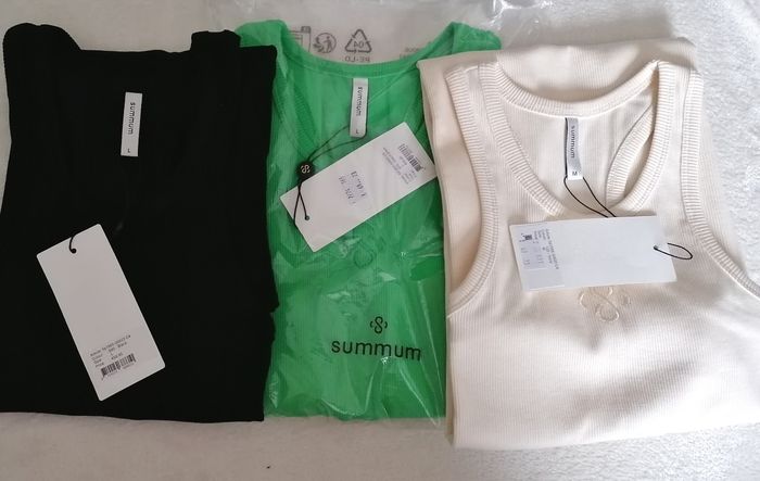 Lot de 3 robes marque Summum wooman Design in Holland plus de 80% de réduction neuve. Coton Taille M. L. 
