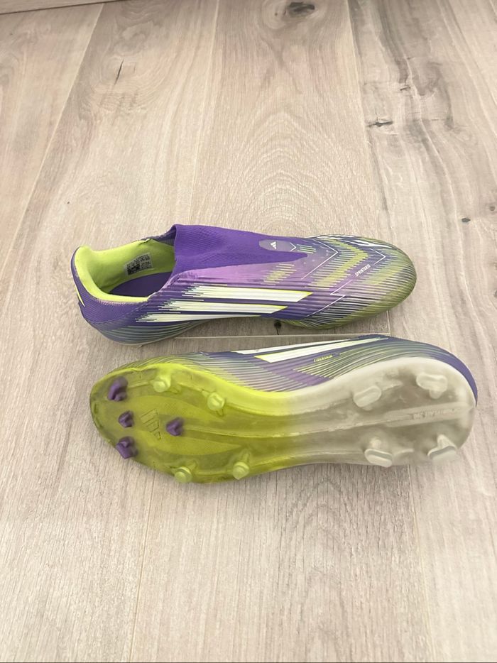 ADIDAS F50 Violette sans lacets - photo numéro 3