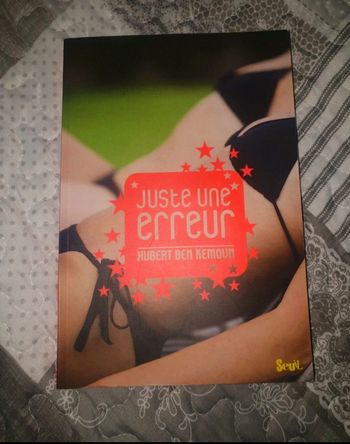 Livre "Juste une erreur"