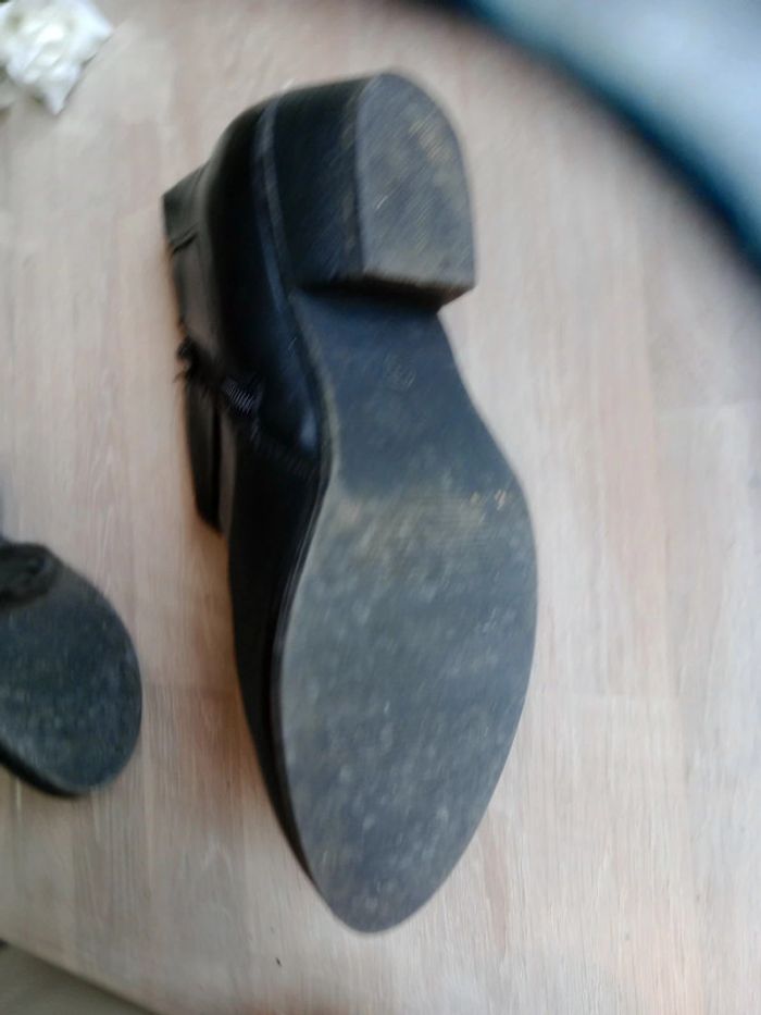 Bottines courtes femme 38 noir c79 - photo numéro 5