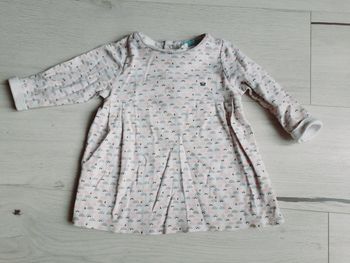 Vêtement bébé fille jolie robe Obaïbi 12 mois 1 an