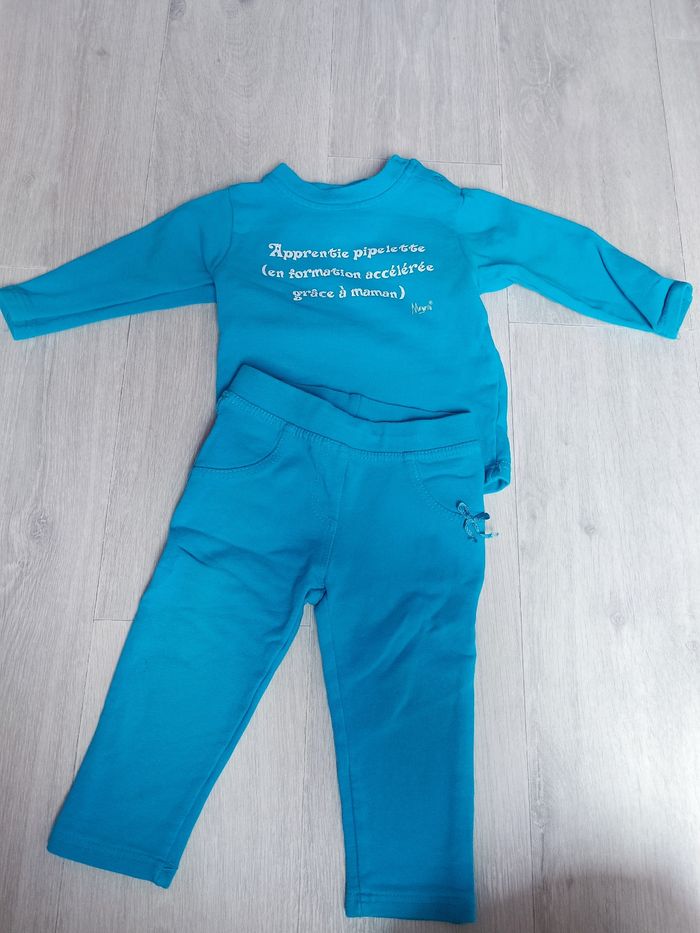 Ensemble jogging fille