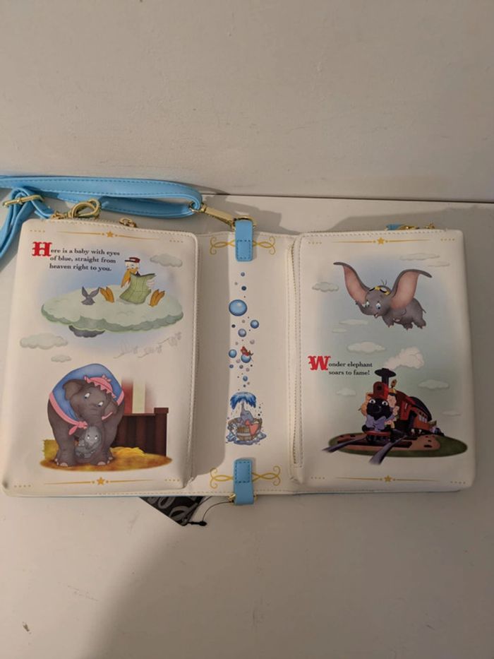 Sac à bandouliere Loungefly dumbo "Livre convertible" - photo numéro 7