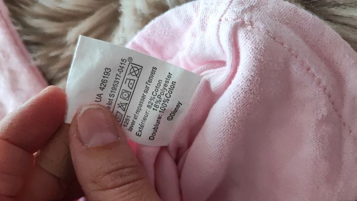 Gilet a capuche rose Minnie 1 mois - photo numéro 5