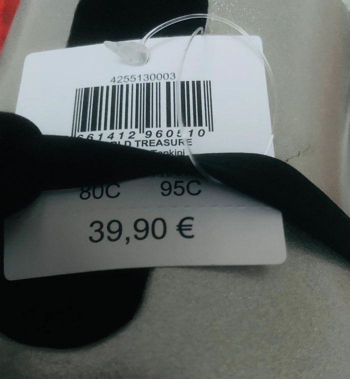 Maillot de bain tankini noir T36/95C - photo numéro 5