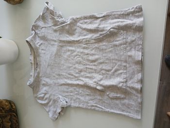 T SHIRT MANCHES COURTES GRIS KIABI