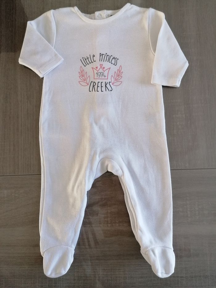 Pyjama coton Creeks 3 mois - photo numéro 2