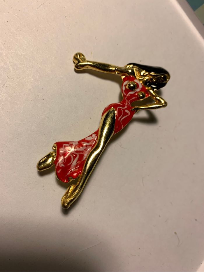 Broche gitane danseuse flamenco - photo numéro 4