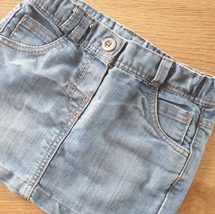 🩷 Ensemble haut et jupe en jeans 24 mois Kiabi/TAO #emyfleury_24moisfille - photo numéro 4