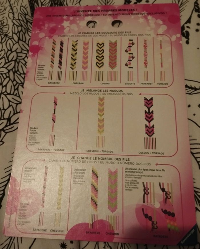 Kit pour réaliser des bracelets brésiliens - photo numéro 5