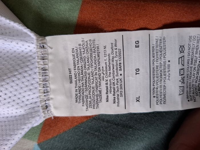 Tee-shirt blanc homme, Nike, taille XL - photo numéro 4