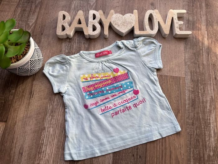 - Tee shirt Tissaia - 6 mois - Très bon état