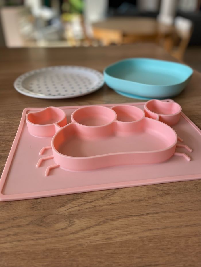 Lot 3 assiettes bébé - photo numéro 2