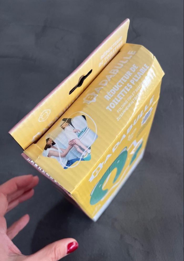 Réducteur de toilettes pliable - photo numéro 2