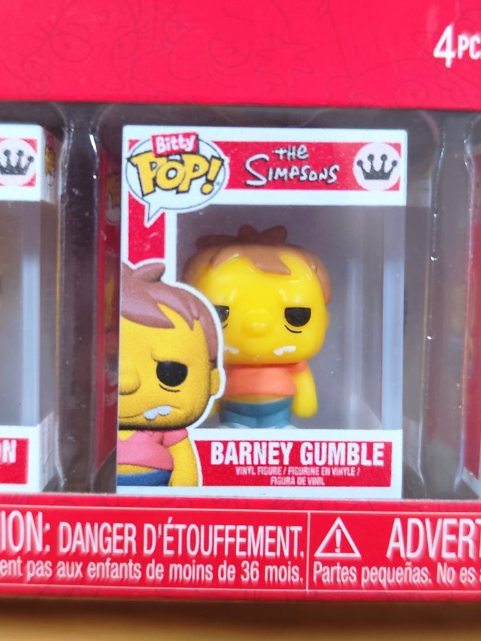 Boîte 4 Bitty Pop! - The Simpsons (avec Chase Lard Lad) - photo numéro 4