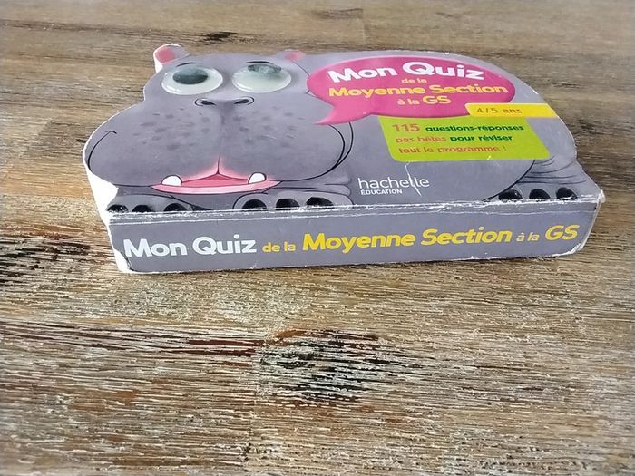 Livre "Mon quiz de la Moyenne section à la Grande section" Hachette - photo numéro 4