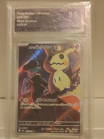 Mimiqui Team Rocket Gradée 9,5 Mint+