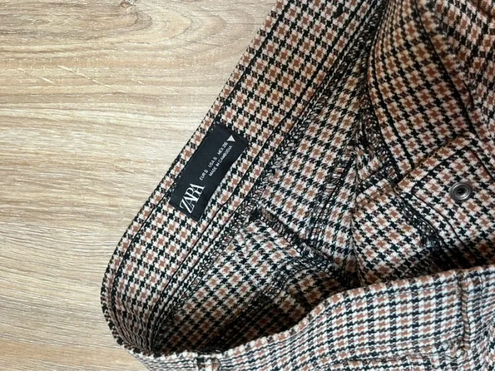 legging à carreaux Zara - photo numéro 3