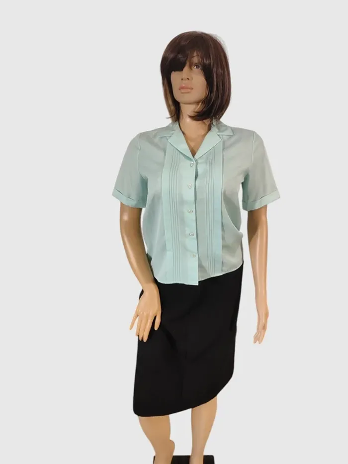 Chemise St Michael Bleu Clair, Taille 40 - Fraîcheur Pastel ! - photo numéro 2