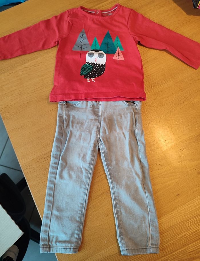 Lot vêtements fille 12mois - photo numéro 2