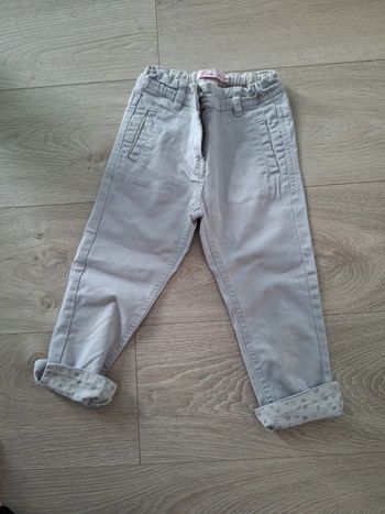 Pantacourt écru Gemo 7 ans