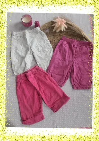 Lot pantacourt 18 mois