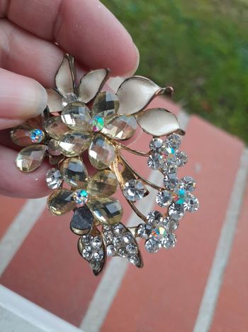 Broche fleur