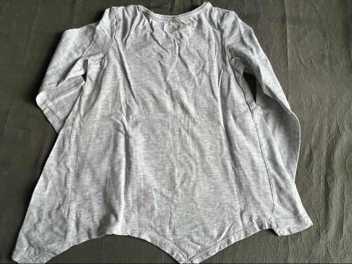 Lot de 2 t-shirts fantaisie manches longues fille - photo numéro 5