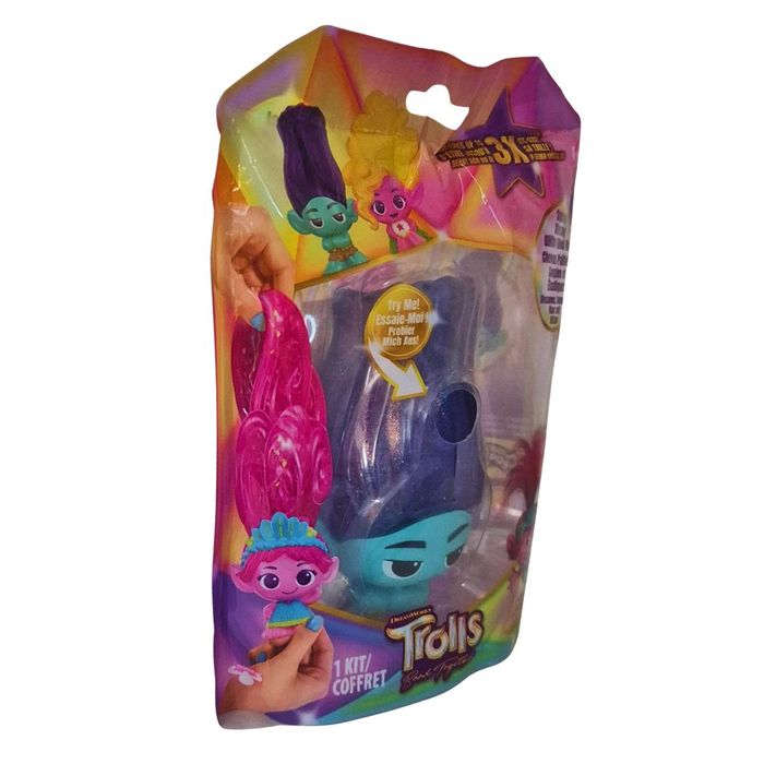 Trolls Band Together – Figure Stretchy Hair Glitter – Neuf - photo numéro 2