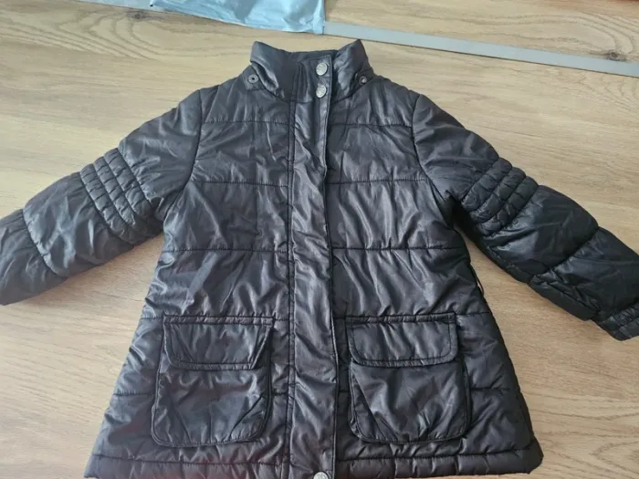 Doudoune /manteau noir taille 5 ans - photo numéro 3