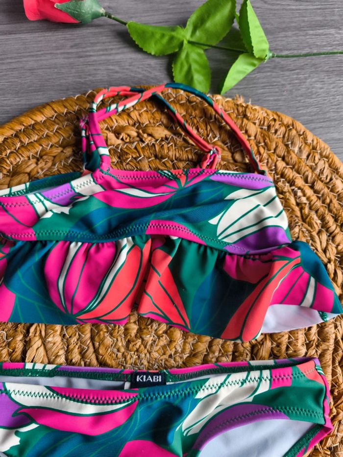 Maillot de bain 2 piece fille 3ans kiabi - photo numéro 4