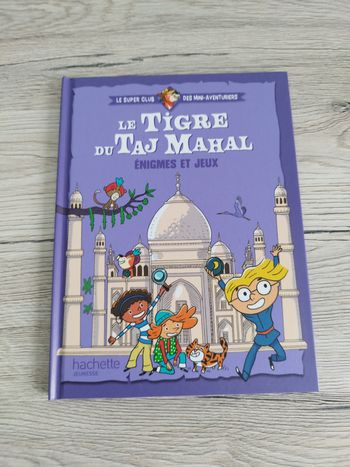 Livre McDo MacDo le tigre du Taj Mahal 
