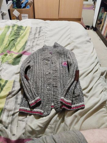 Gilet a bouton