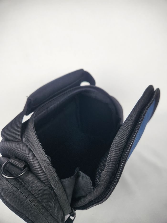 Sacoche Appareil Photo Q-PAC - 3 Compartiments - Bleu & Noir - photo numéro 5