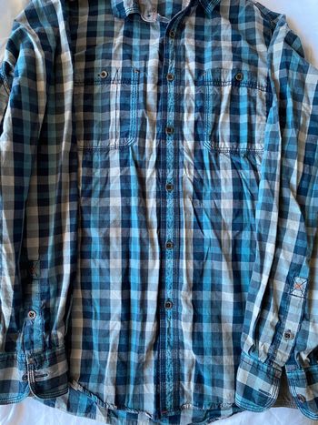 Chemise à carreaux Xl celio