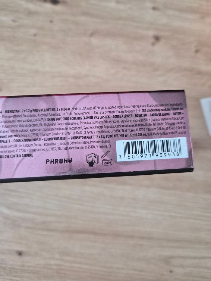 Coffret naked cherry vault Urban Decay - photo numéro 5