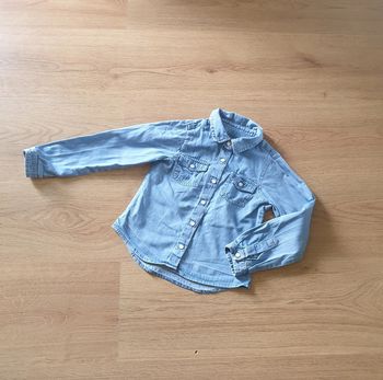 🩷 Chemise ML en jeans ans Charlie & Prune #emyfleury_4ansfille