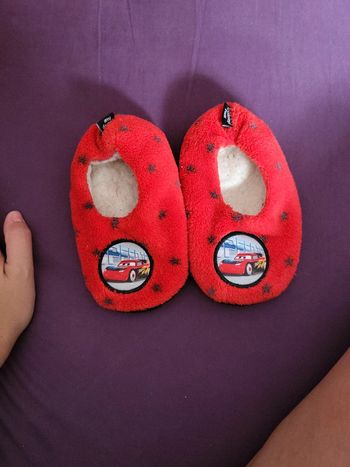 Pantoufles cars 22