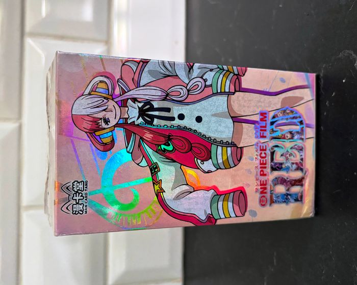 Display One Piece 16 Boosters Deluxe Film RED ! Film scellé 48 Cartes à collectionner Anime TCG CCG