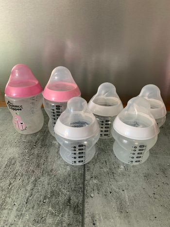 Lot biberons Tommee Tipee