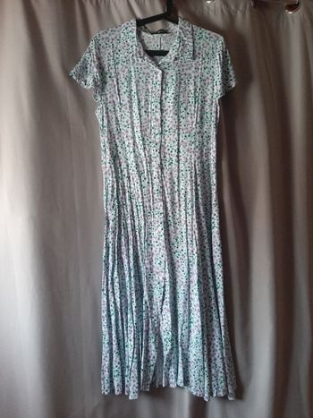 Robe longue a fleurs menglu fashion neuf