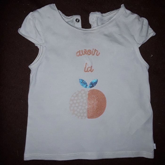 Tshirt été fille 23 mois obaibi