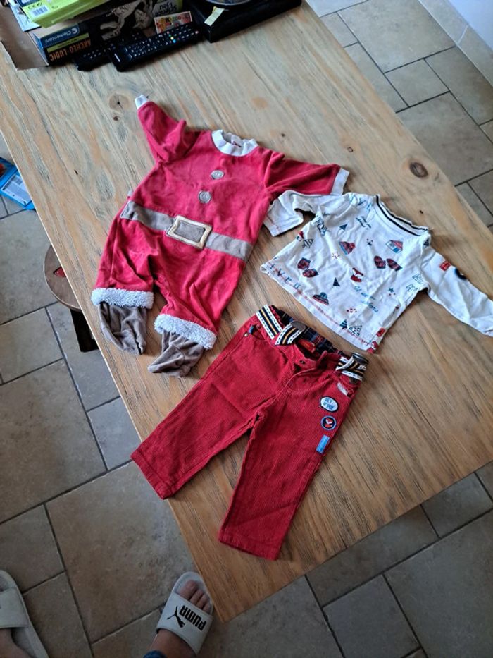 Lot tenues noel