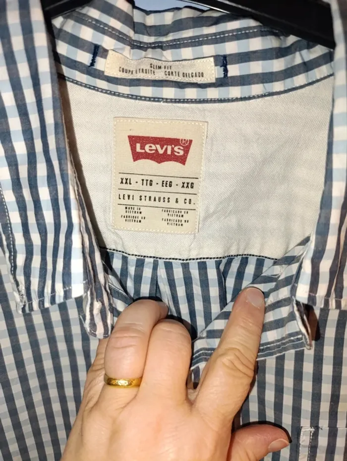 Indémodable chemise Levi's taille XXL - photo numéro 3