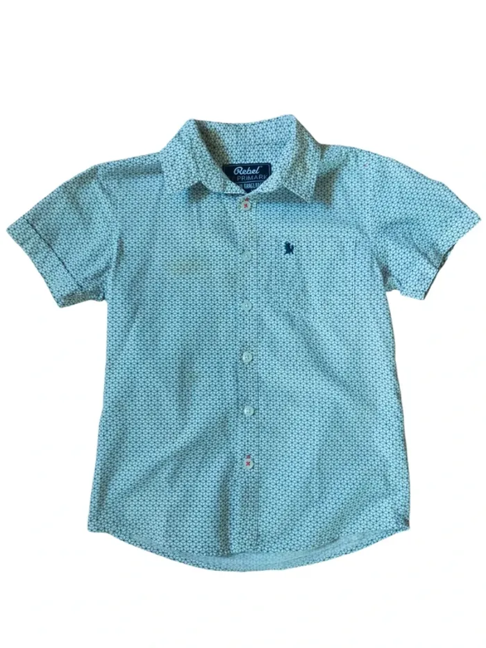 Chemise imprimé  cube taille 7-8 ans