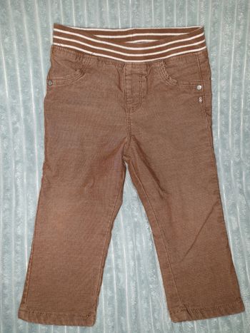 Pantalon velours milleraie