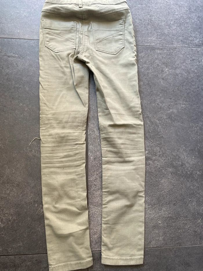 Slim fille Kaki tape à l’œil 8 ans - photo numéro 3