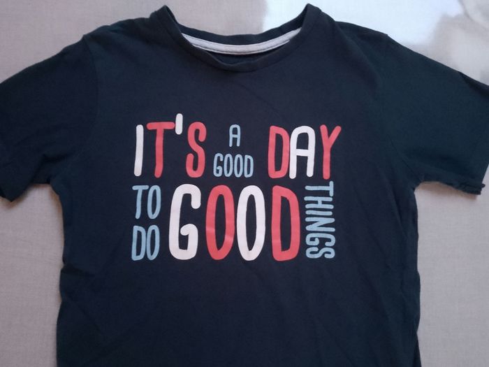 Tee-shirt manches courtes garçon 12 ans Vertbaudet - photo numéro 2